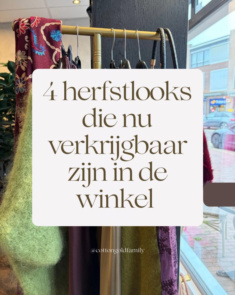 Look uit de Cotton Gold collectie